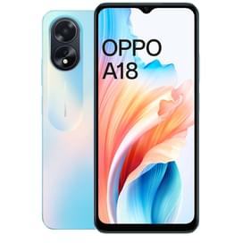 Смартфон OPPO A18 4/128GB Glowing Blue фото